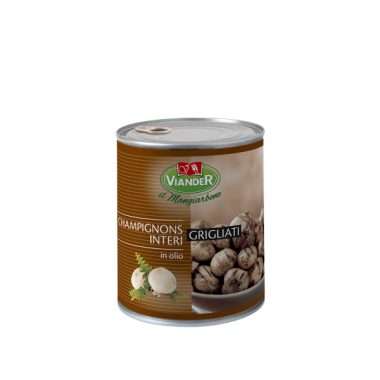 Funghi champignon interi grigliati viander 05055