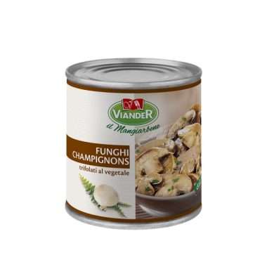 Funghi champignon trifolati al vegetale viander