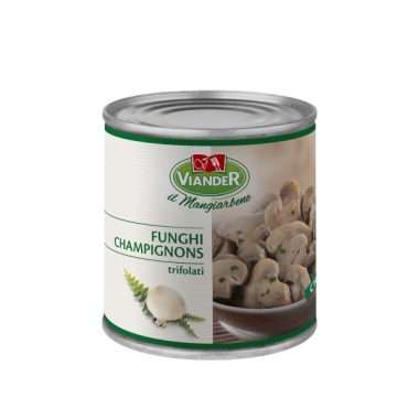 Funghi champignon trifolati chiari viander 05080