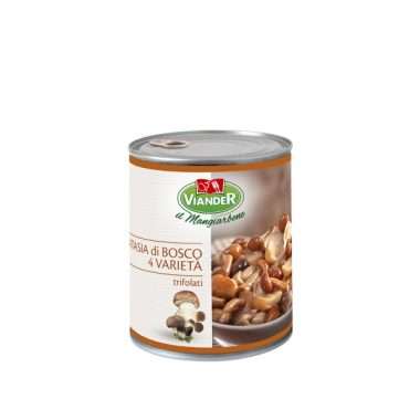 Funghi fantasia di bosco 4 varietà trifolati viander 05262