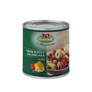 Gran buffet alla zingara in olio di girasole viander 22050