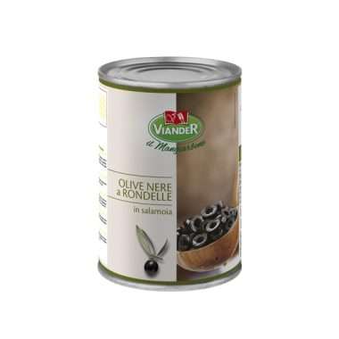 Olive nere a rondelle viander 08086