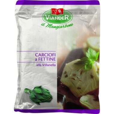 Carciofi fettine alla villanella speciali per pizza viander 10113