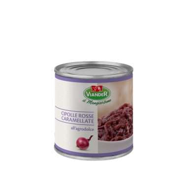 Cipolle rosse caramellate in agrodolce viander 18198