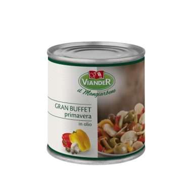 Gran buffet primavera in olio di girasole viander 22054
