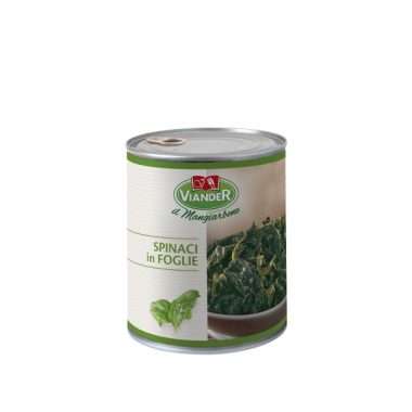 Spinaci in foglia Al naturale viander 18005